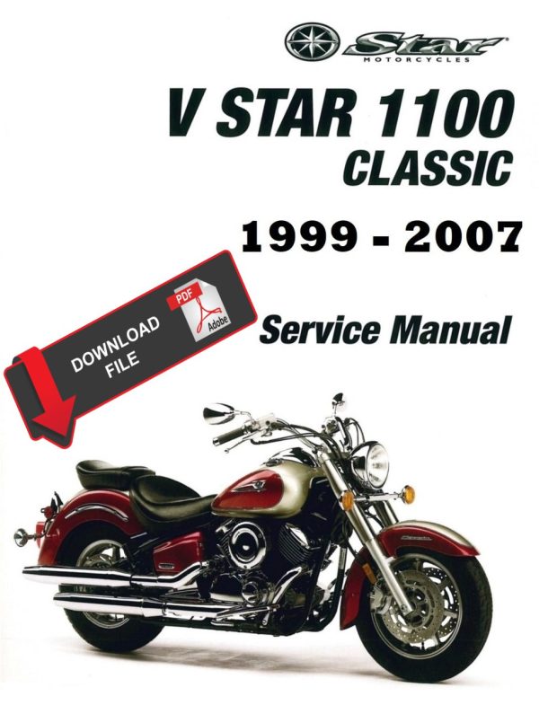 Yamaha 2003 XVS1100 Service Manual