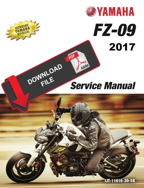 Yamaha 2017 FZ 09 Service Manual