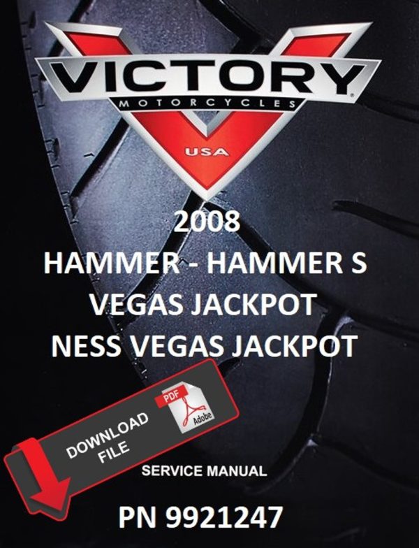 Victory 2008 Vegas Jackpot Service Manual