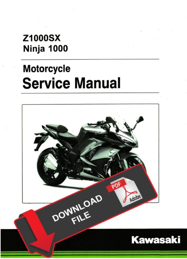 Kawasaki 2019 Z1000SX Service Manual