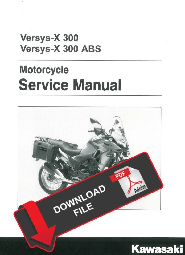 Kawasaki 2018 Versys-X 300 ABS Service Manual