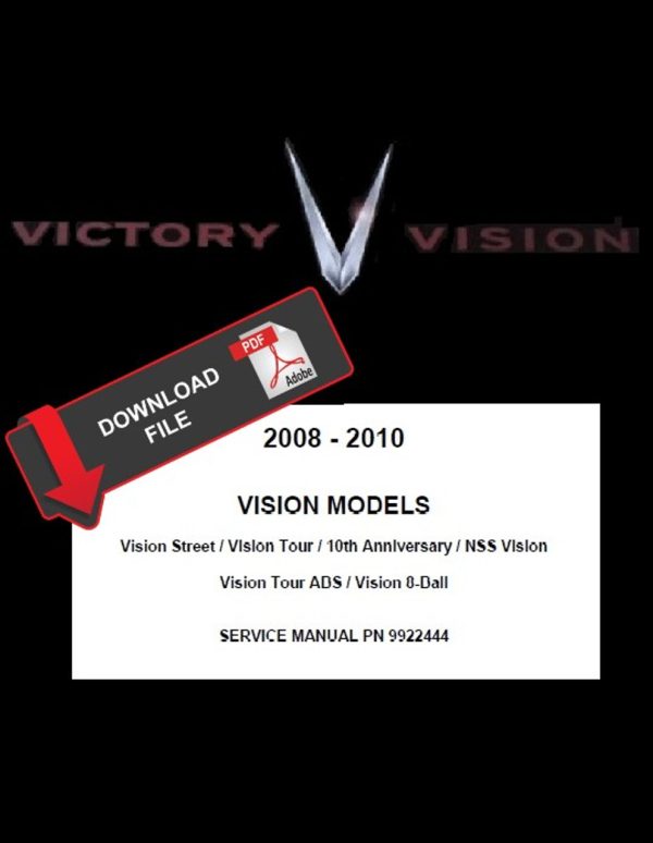 Victory 2010 Vision NESS Service Manual