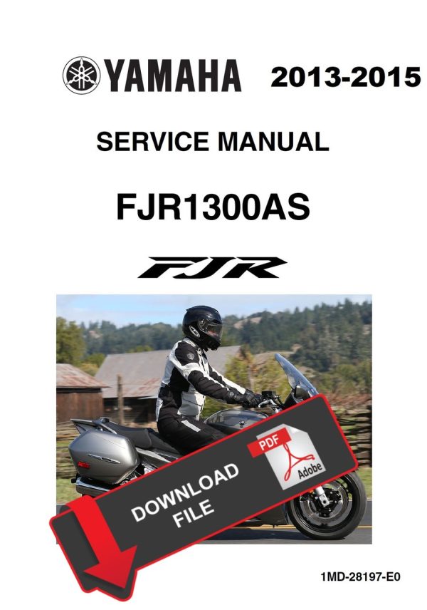 Yamaha 2013 FJR1300 Service Manual