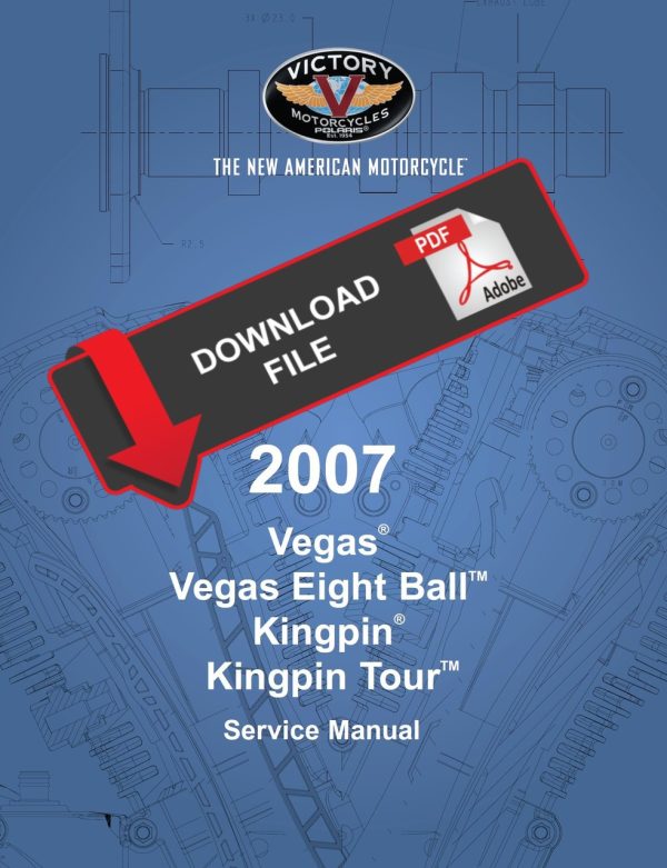 Victory 2007 Kingpin Service Manual