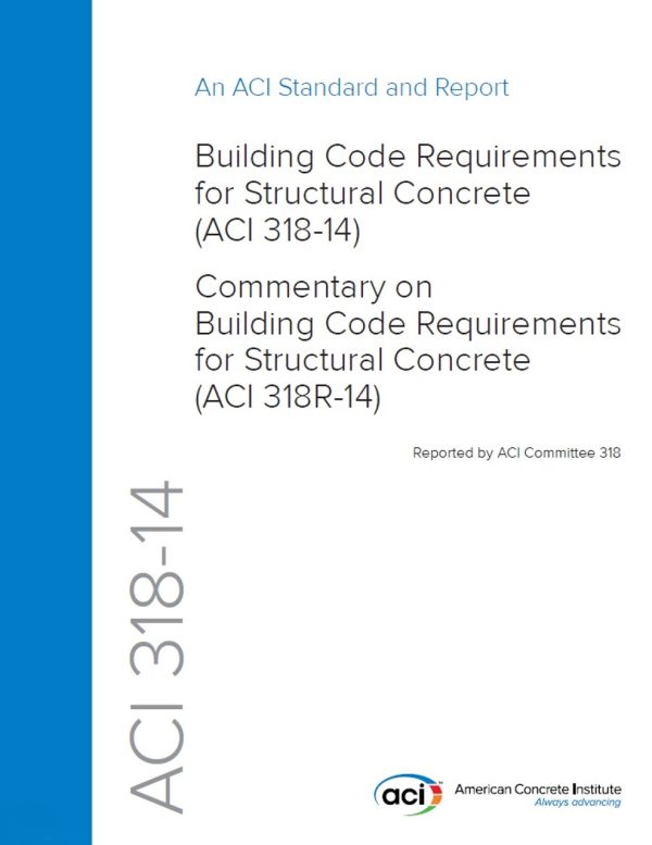 ACI 318-14 Building Code Requirements Manual