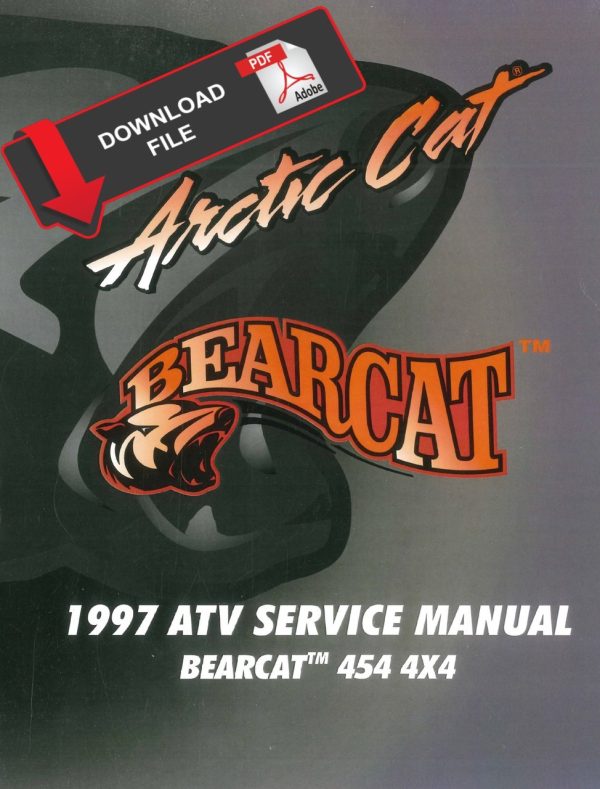 Arctic Cat 1997 Bearcat 454 4x4 Service Manual