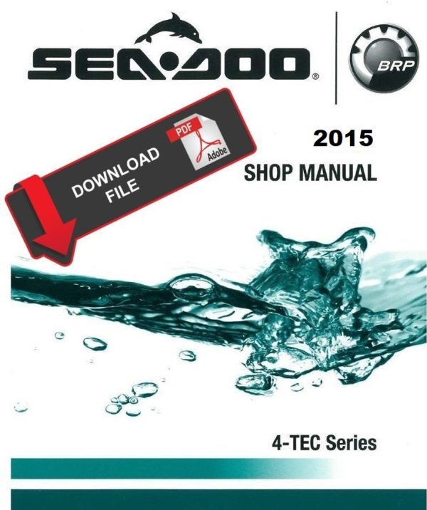 Sea-Doo 2015 GTX Limited iS 260 Service Manual