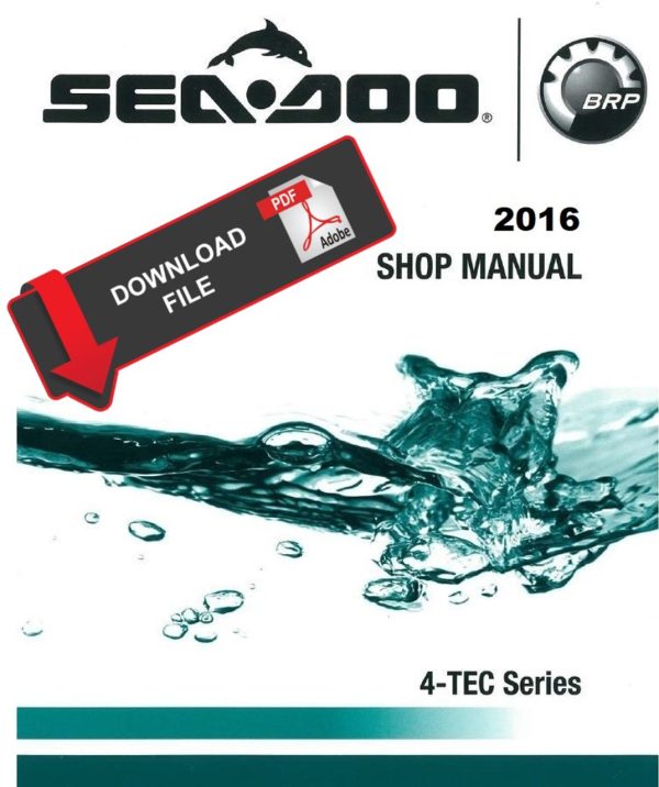 Sea-Doo 2016 GTX S 155 Service Manual