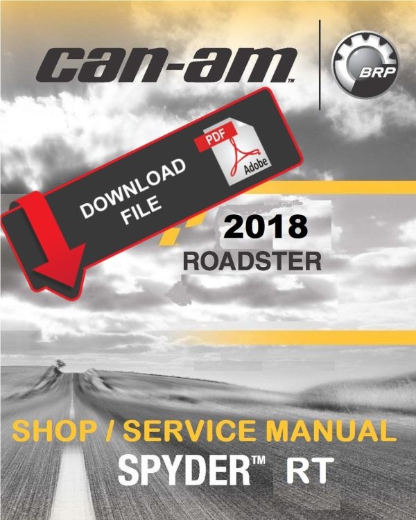 Can-Am 2018 Spyder RT Service Manual