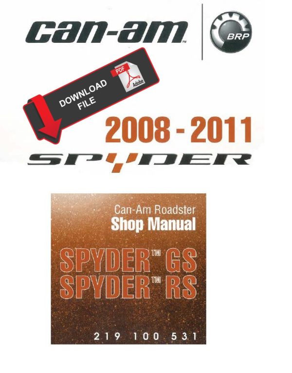 Can-Am 2010 Spyder GS Service Manual