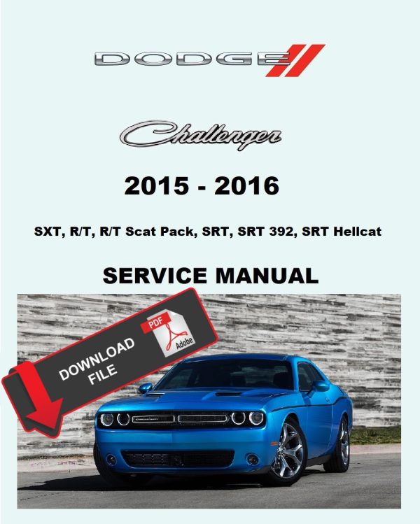 Dodge 2015 Challenger Service Manual