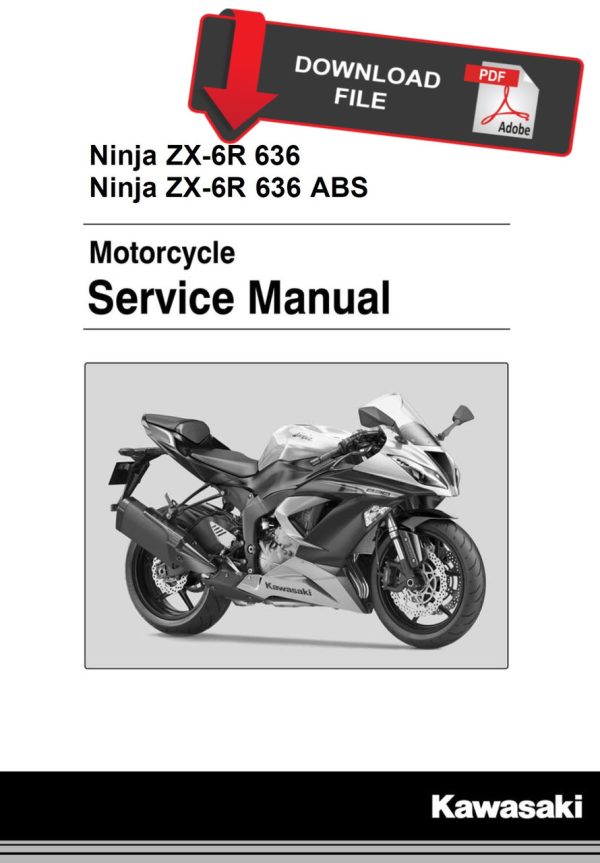 Kawasaki 2016 Ninja ZX-6R 636 ABS Service Manual