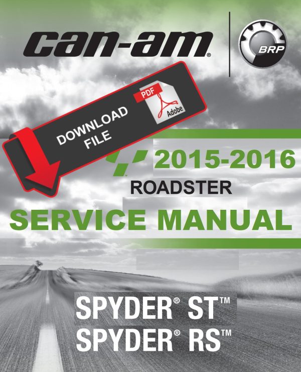 Can-Am 2015 Spyder RSS Service Manual