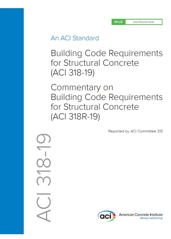 ACI 318-19 Building Code Requirements Manual