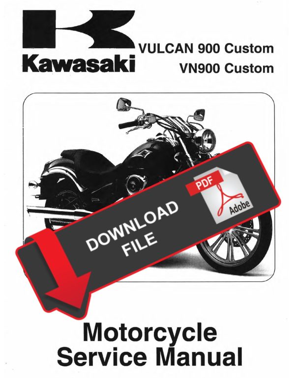 Kawasaki 2008 Vulcan 900 Custom Service Manual