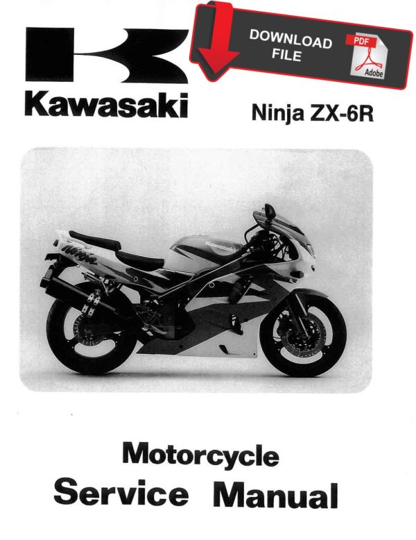 Kawasaki 1996 Ninja ZX-6R Service Manual