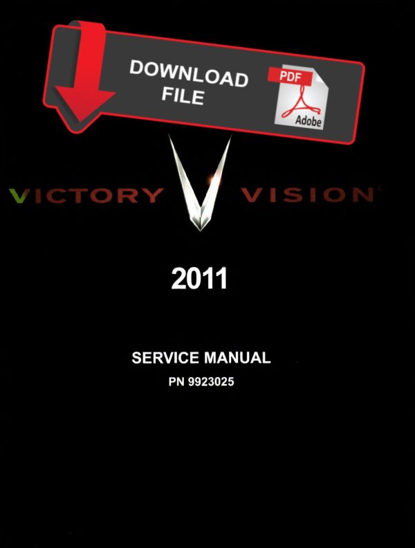 Victory 2011 Vision 8-Ball Service Manual