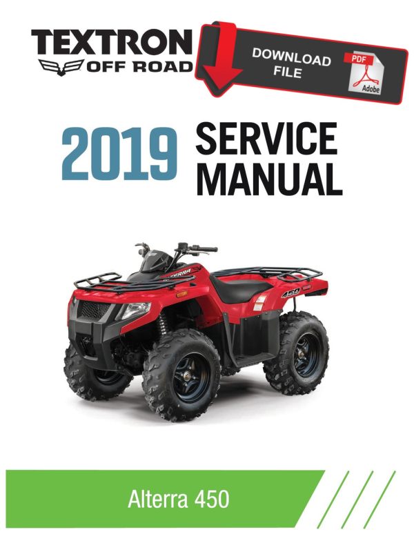 Textron Arctic Cat 2019 Alterra 500 Service Manual