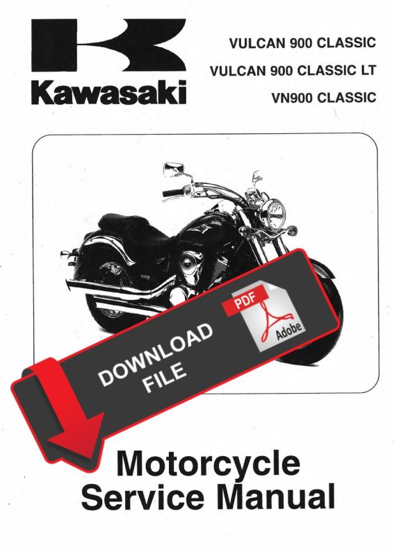 Kawasaki 2008 Vulcan 900 Classic Service Manual