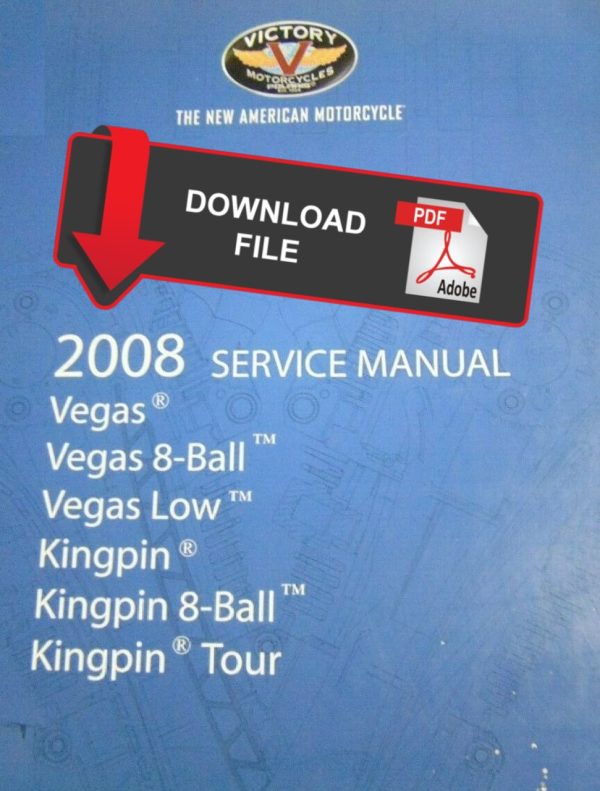 Victory 2008 Vegas 8-Ball Service Manual