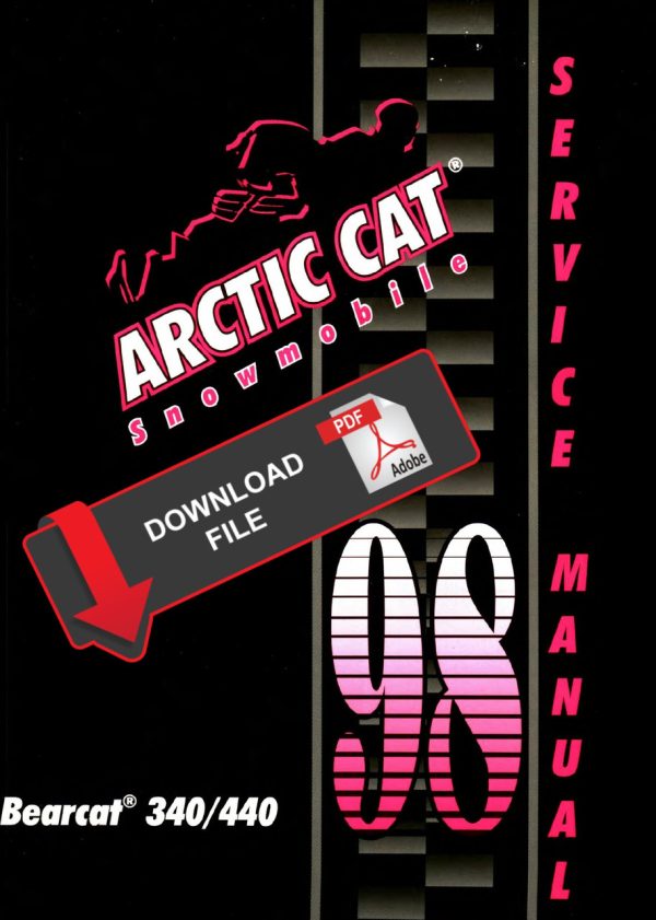 Arctic Cat 1998 Bearcat 340 Service Manual