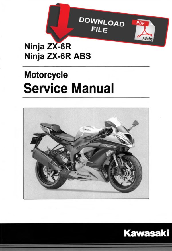 Kawasaki 2018 Ninja ZX-6R 636 Service Manual