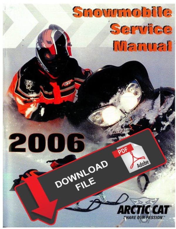 Arctic Cat 2006 Firecat 700 EFI Sno Pro Service Manual