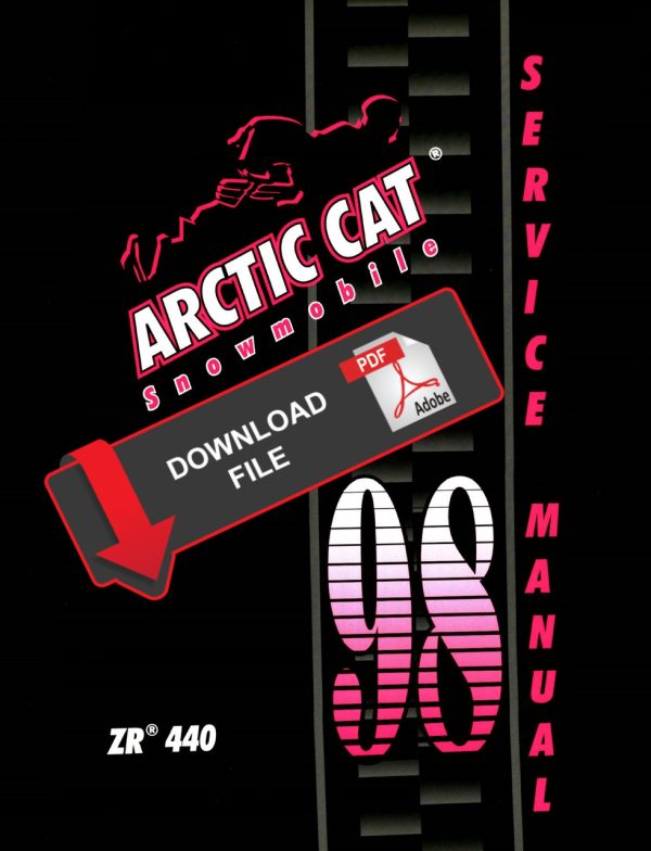 Arctic Cat 1998 ZR 440 Service Manual