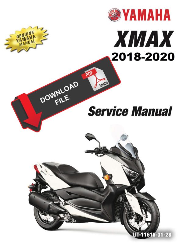 Yamaha 2019 XMax 300 Service Manual