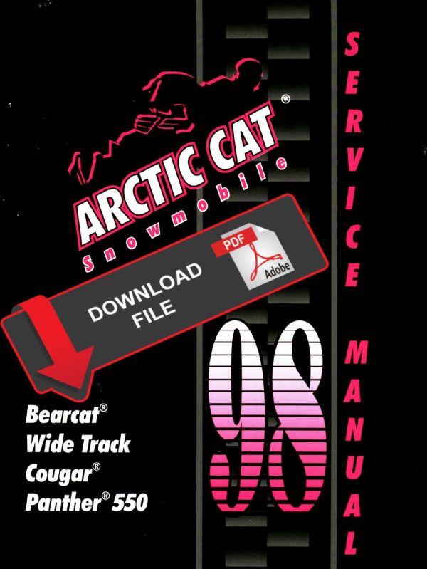 Arctic Cat 1998 Cougar DLX Service Manual