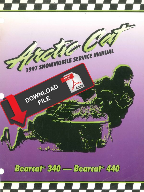 Arctic Cat 1997 Bearcat 440 Snowmobile Service Manual