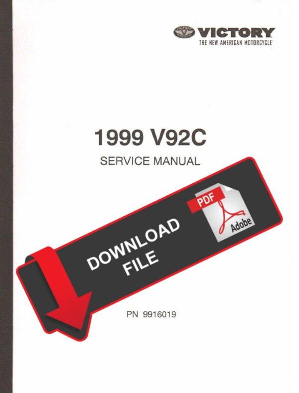 Victory 1999 V92C Service Manual