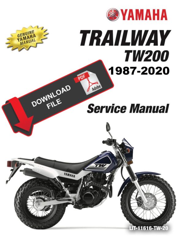 Yamaha 2017 Trailway TW200 Service Manual