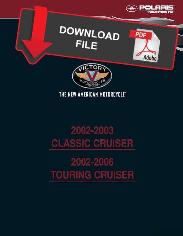 Victory 2006 Touring Cruiser Service Manual