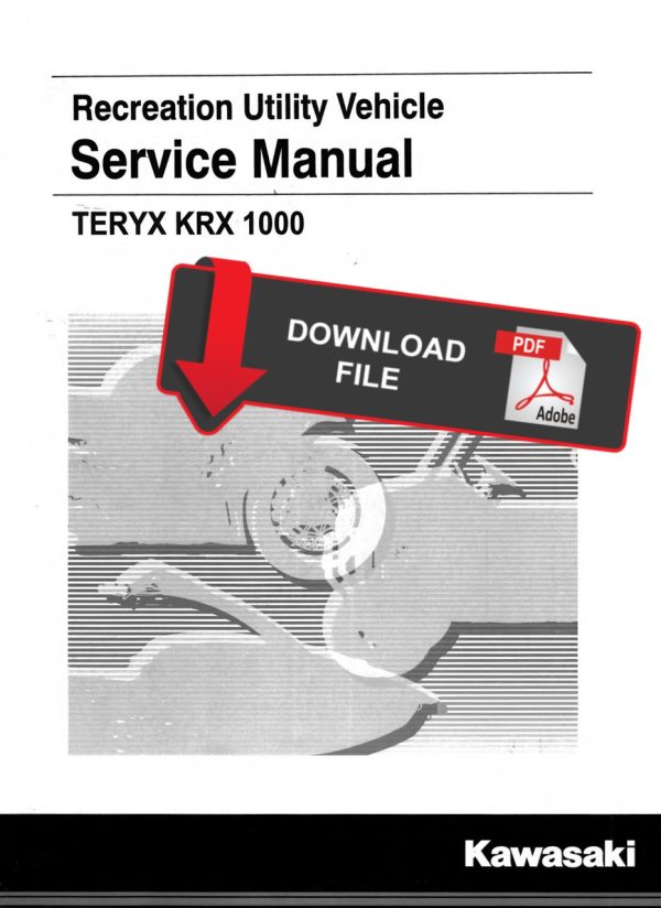 Kawasaki 2020 KRF1000 Service Manual