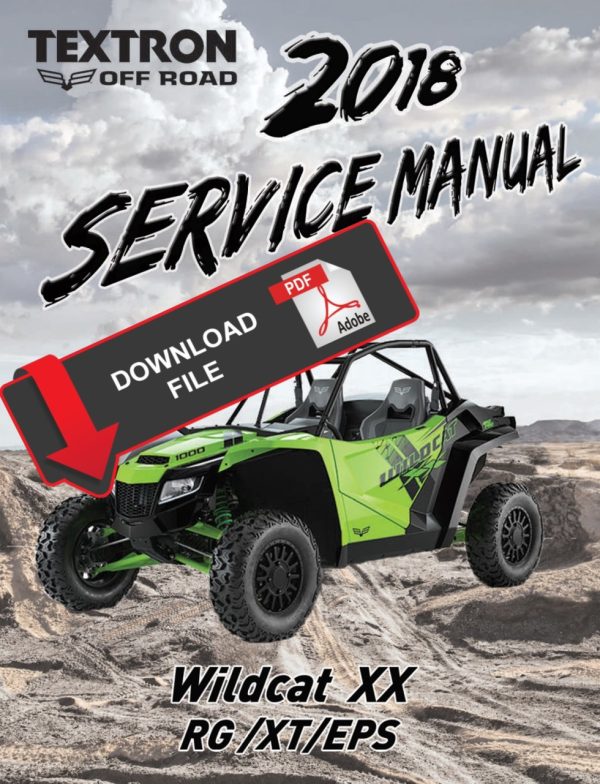 Textron Arctic Cat 2018 Wildcat XX Service Manual