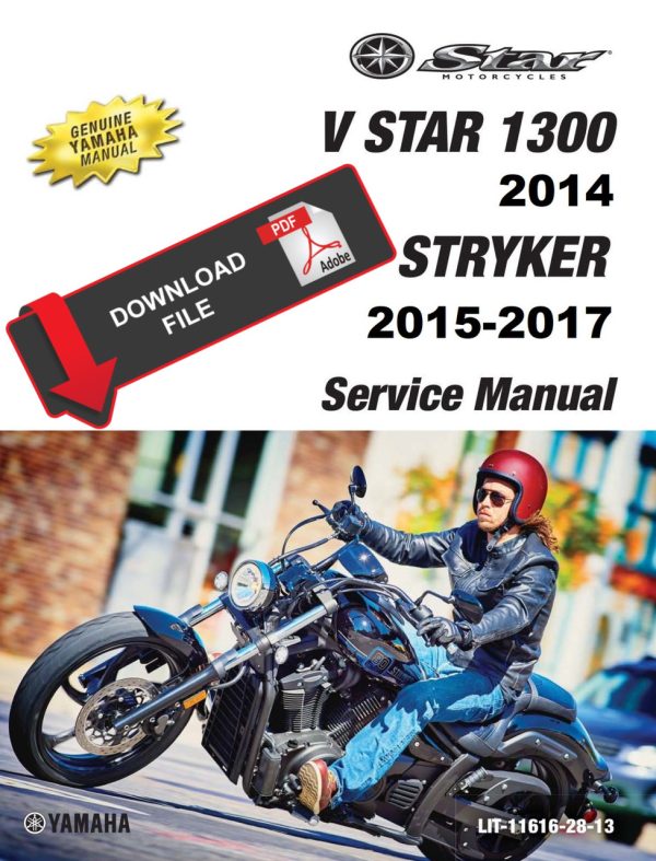 Yamaha 2014 V-Star 1300 Service Manual