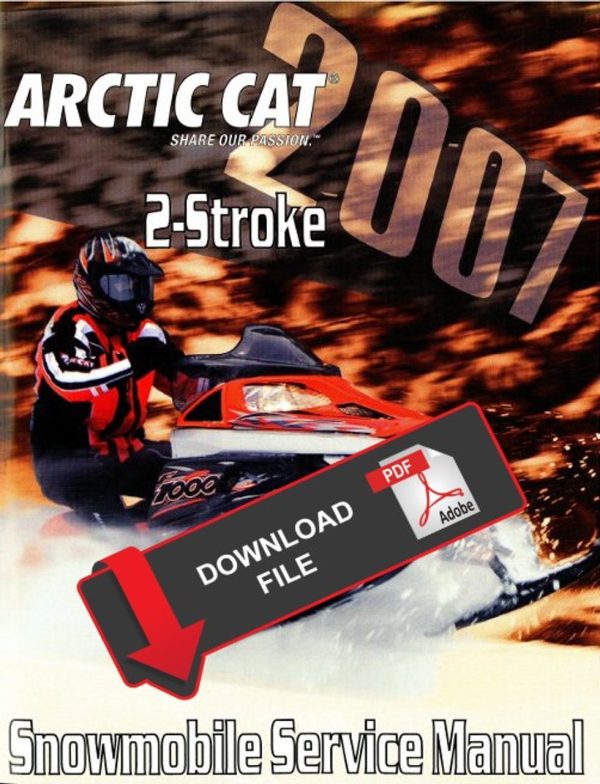 Arctic Cat 2007 CrossFire 5 Service Manual