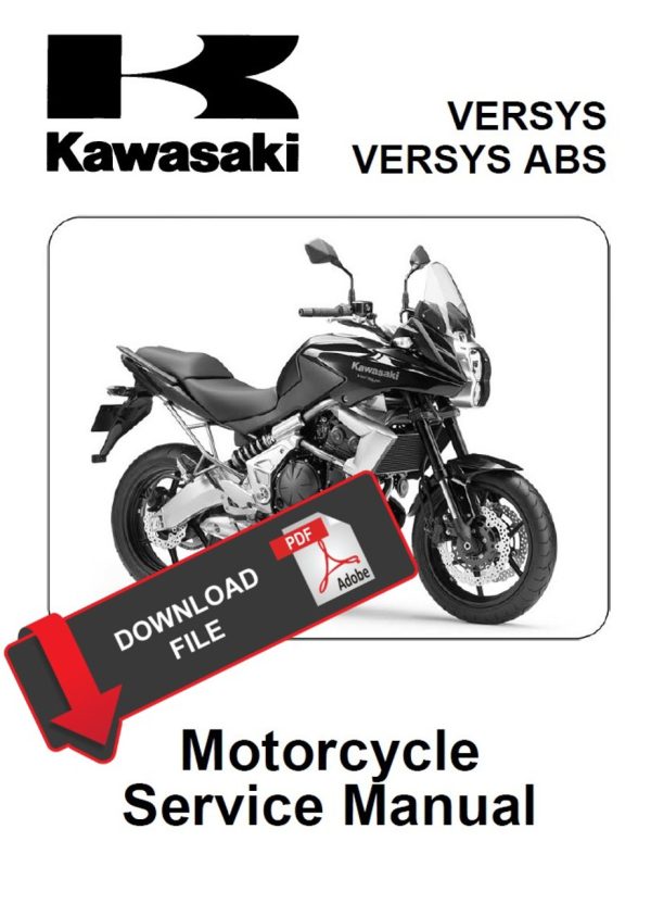 Kawasaki 2012 Versys 650 Service Manual