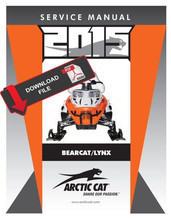 Arctic Cat 2015 Bearcat 2000 XTE Service Manual