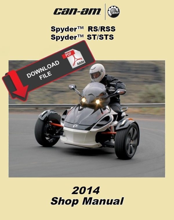 Can-Am 2014 Spyder ST Limited Service Manual