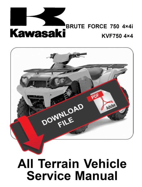 Kawasaki 2011 Brute Force 750 Service Manual