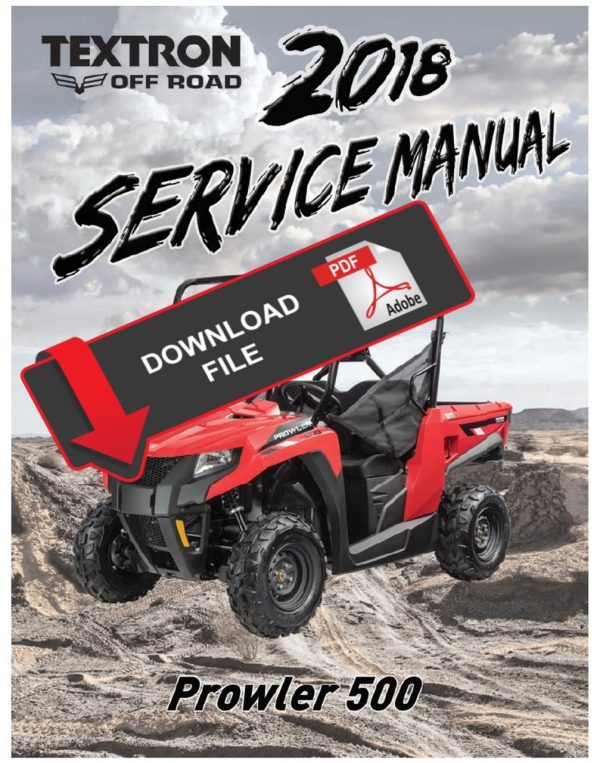 Textron Arctic Cat 2018 Prowler 500 Service Manual