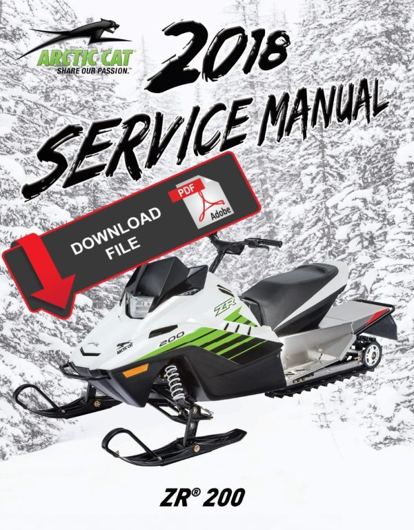 Arctic Cat 2018 ZR 200 Service Manual