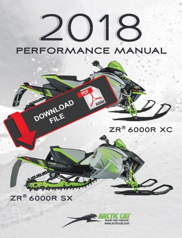 Arctic Cat 2018 ZR 6000R XC Service Manual