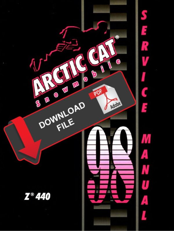 Arctic Cat 1998 Z 440 Service Manual