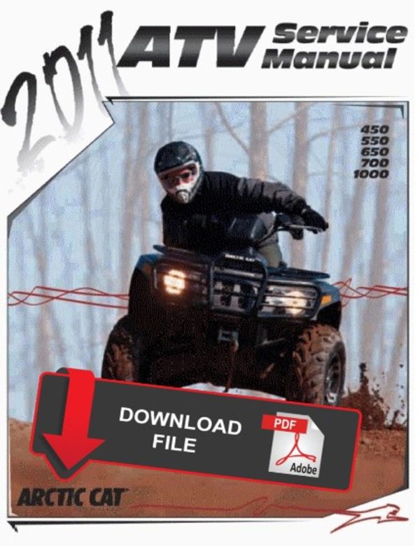 Arctic Cat 2011 ATV 700 S 4x4 Service Manual