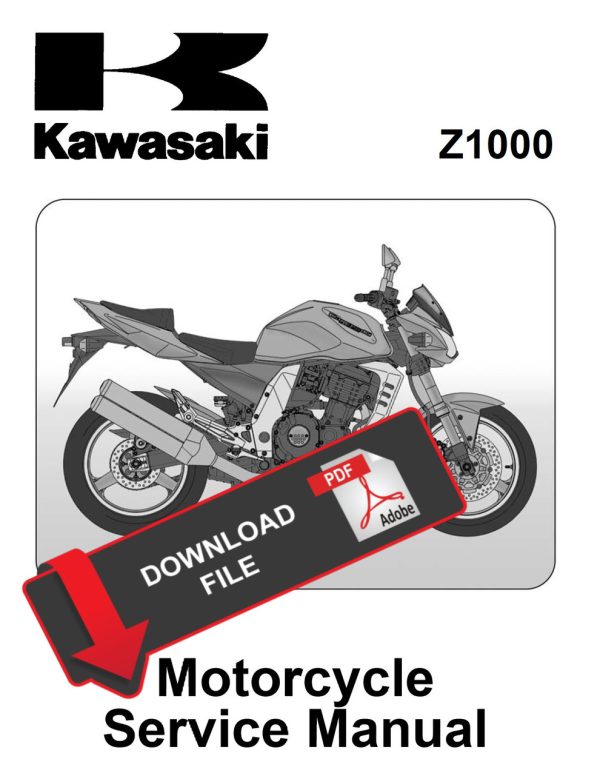 Kawasaki 2005 Z1000 Service Manual