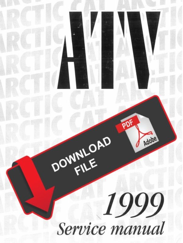 Arctic Cat 1999 ATV 300 4x4 Service Manual