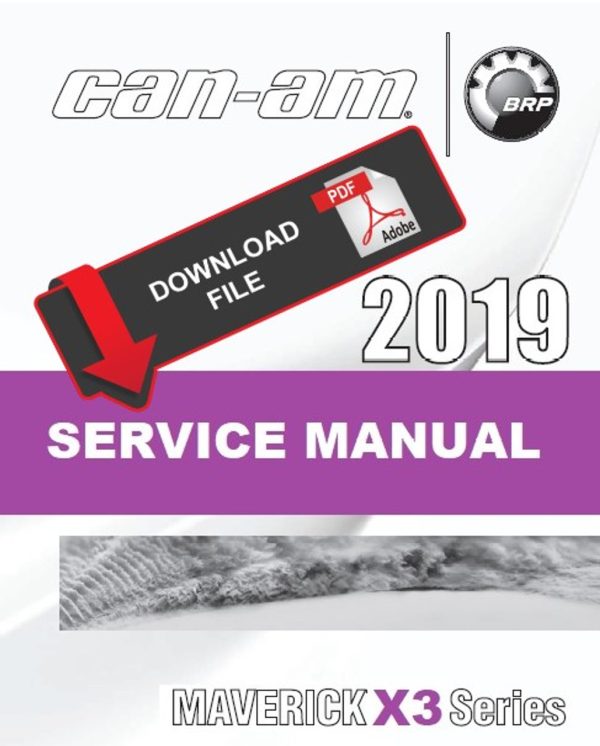 Can-Am 2019 Maverick X3 x DS Turbo R Service Manual